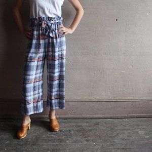 Eva Franco Lukas Plaid Pant